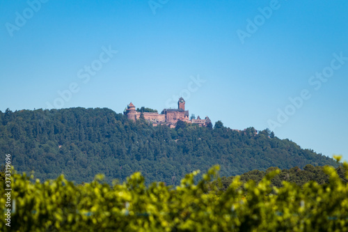 Chateau Haut-konigsbourg in the alsace france 