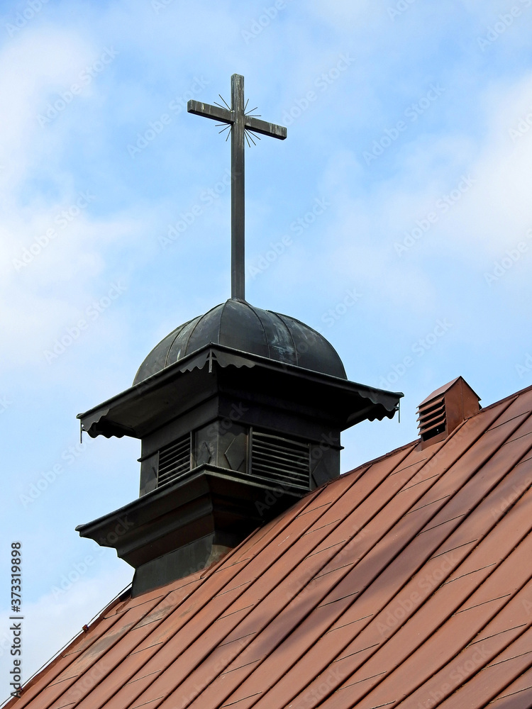 a wooden Catholic cemetery chapel dedicated to Saint Sophia built in 1830 in the city of Ostrów Mazowiecka in Masovia in Poland