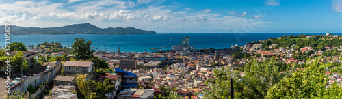 Photos A panorama view across the capital of Martinique, Fort-de-France