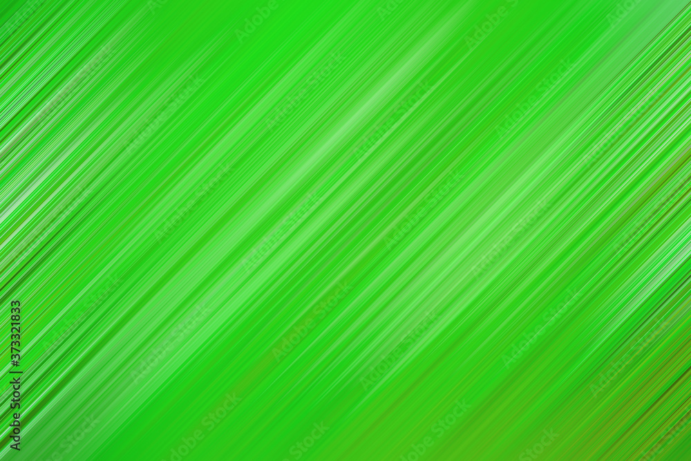 Abstract green background of diagonal lines. Colorful background texture. Abstract art design.