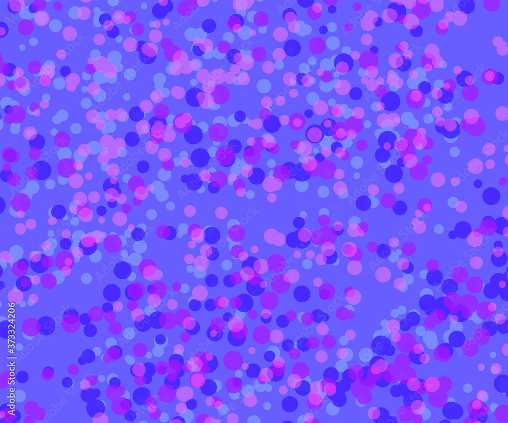 
Pink and blue bubbles. Unique purple bright vector background.
