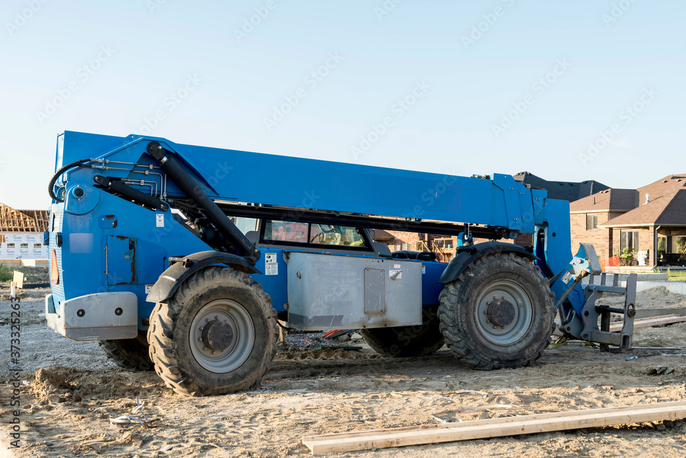 Obraz premium Construction heavy equipment