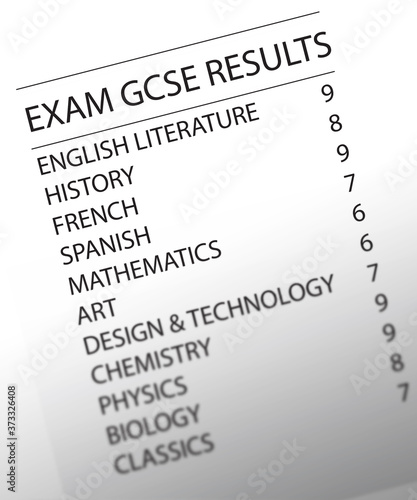 gcse results uk exams photo