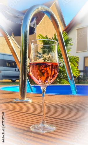 glass of wine