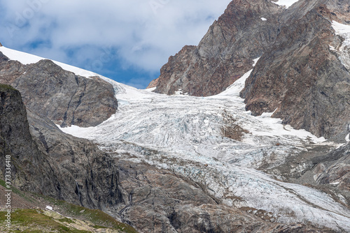 Obraz na płótnie Refuge Elisabetta Val Veny - Courmayeur - Valle d'Aosta - Italy w salonie