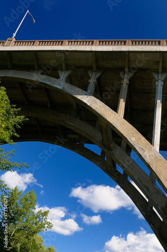 OConnor drive viaduct over the Taylor creek valley in Toronto photo