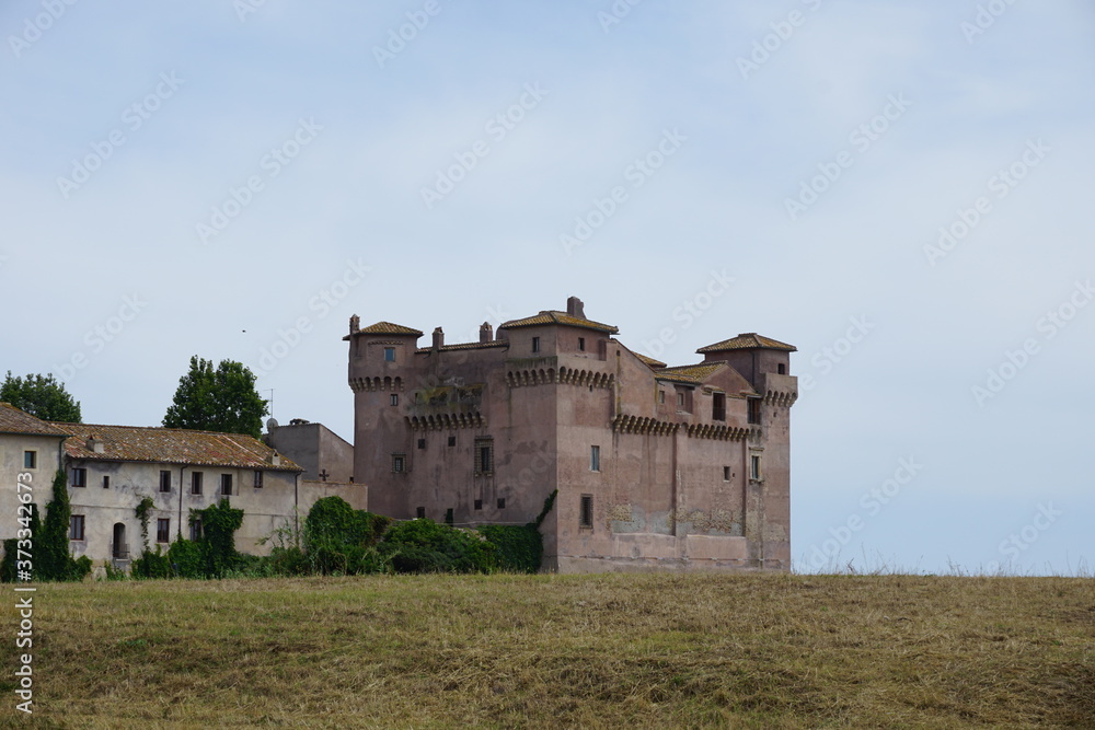 Old castle in Italy Old castle in Italy