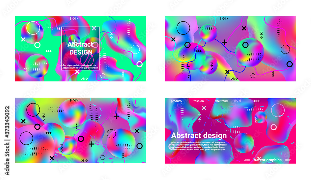 Abstract covers. Abstract covers.