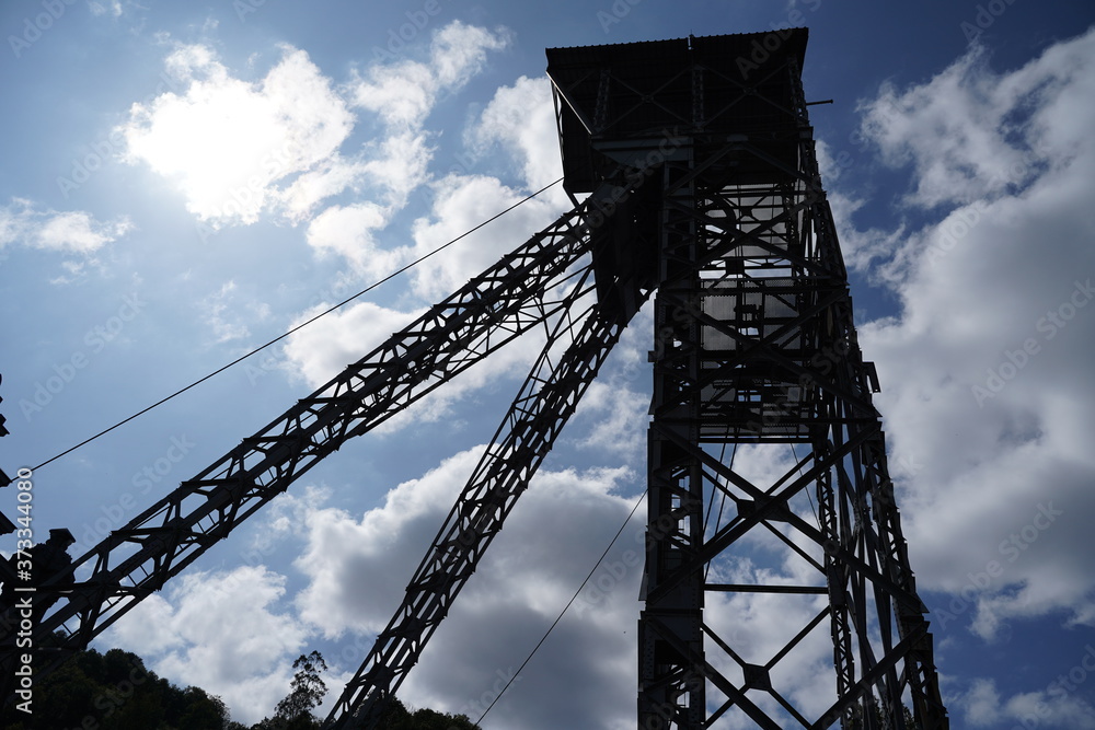 Mine in Langreo, industrial village of Asturias,Spain. Mine in Langreo, industrial village of Asturias,Spain.