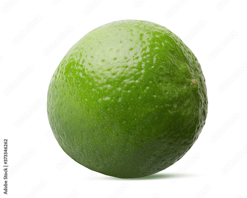 Lime isolated on white background with clipping path Lime isolated on white background with clipping path