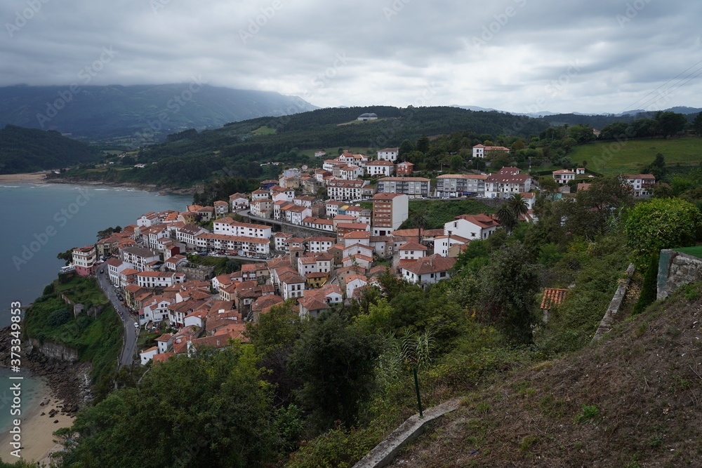 Lastres. Coastal village of Asturias. Colunga, Spain. 