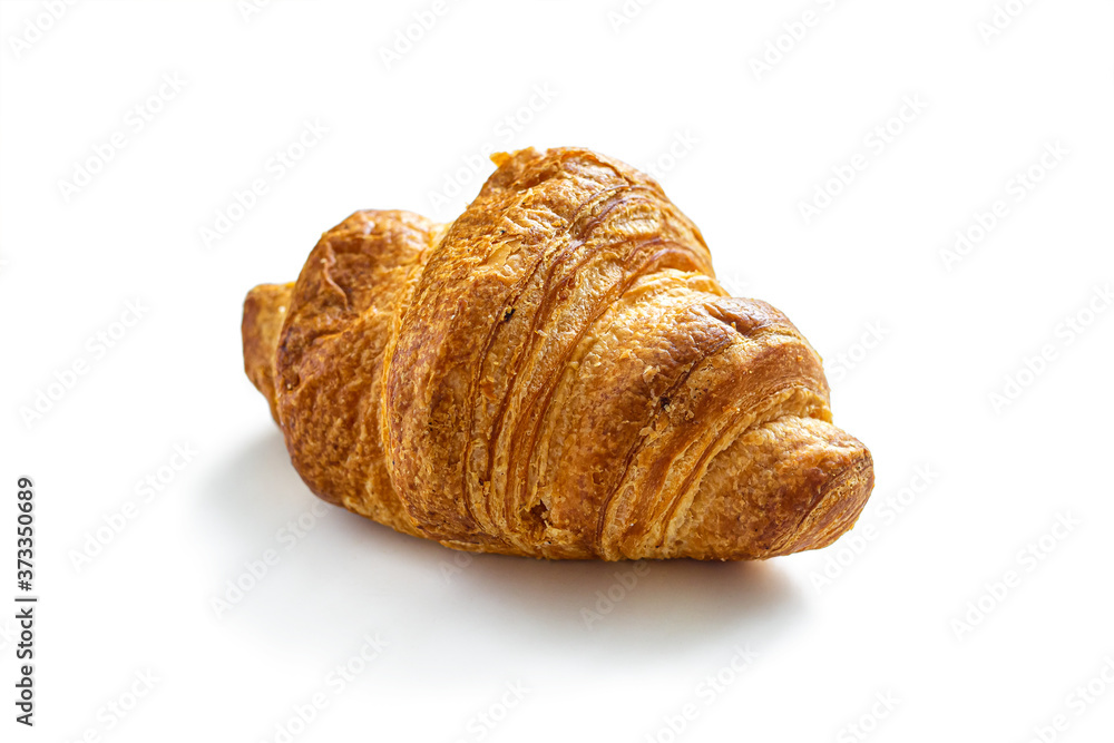 Fresh croissant with a crisp Golden crust Fresh croissant with a crisp Golden crust