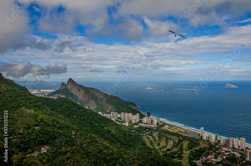 View of the Paraglide Ramp in Rio de Janeiro