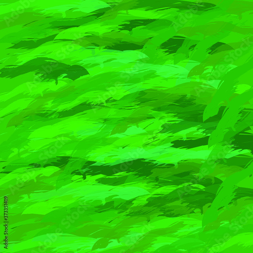 Abstract green stripes. Paiting abstract texture. Decorative design effects. For wallpapers, backdrops, covers and packaging. Vector Illustration.