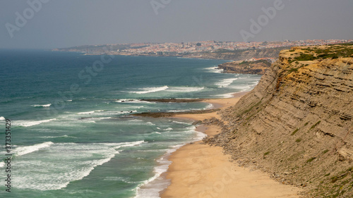 Atlantic ocean off the coast of Portugal