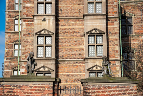 Facade of the Rosenborg Castle in Copenhagen (DK) photo