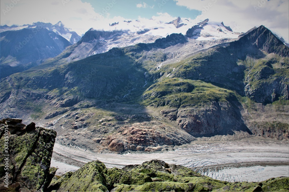 Fototapeta premium Aletschgletscher