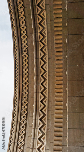 Church arch ornaments, detail