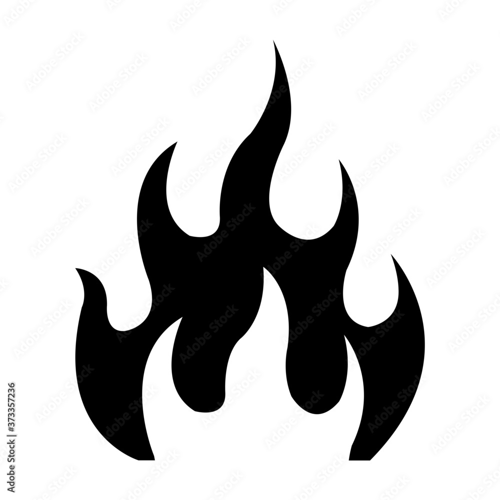 Fire element icon Fire element icon