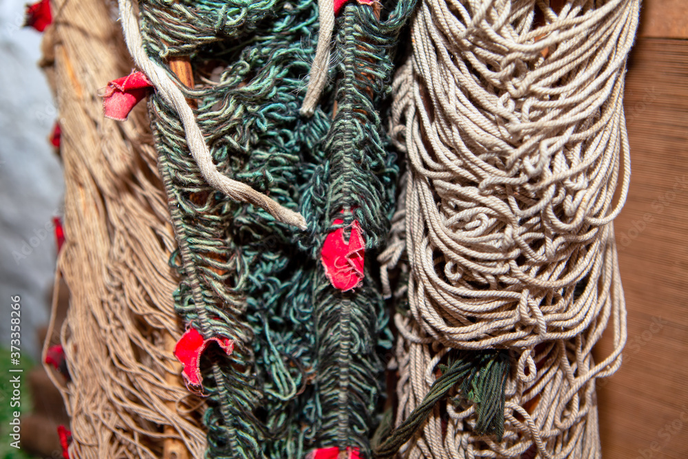 Simply wool yarn for weaving