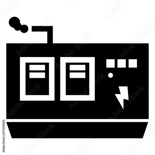 Generator machine icon