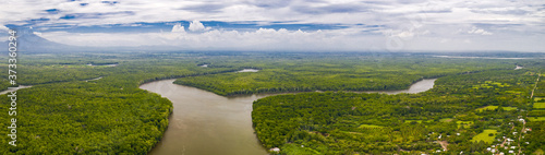 Aerial view from Jaltepeque estuaries of El Salvador. © Daniel Umana 😎📸