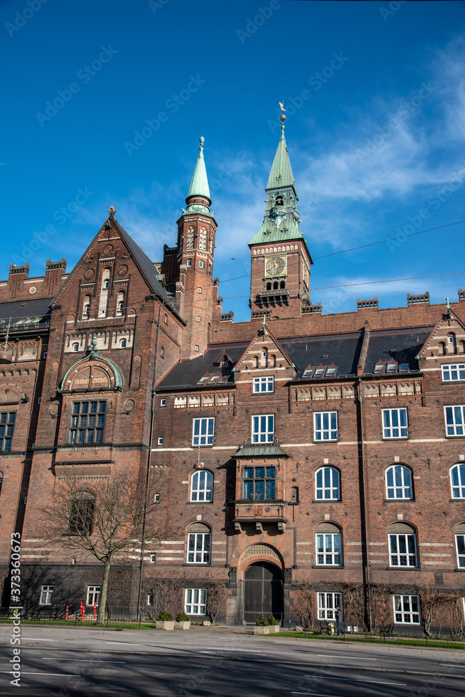 Copenhagen city hall inaugurated in 1905