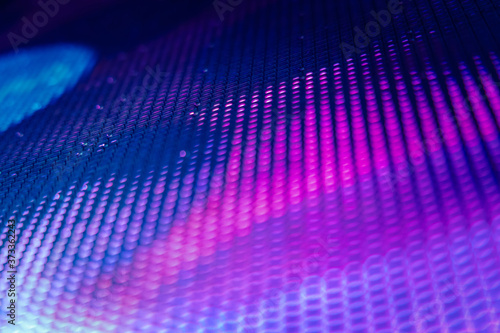 CloseUp LED blurred screen. LED soft focus background. abstract background ideal for design.