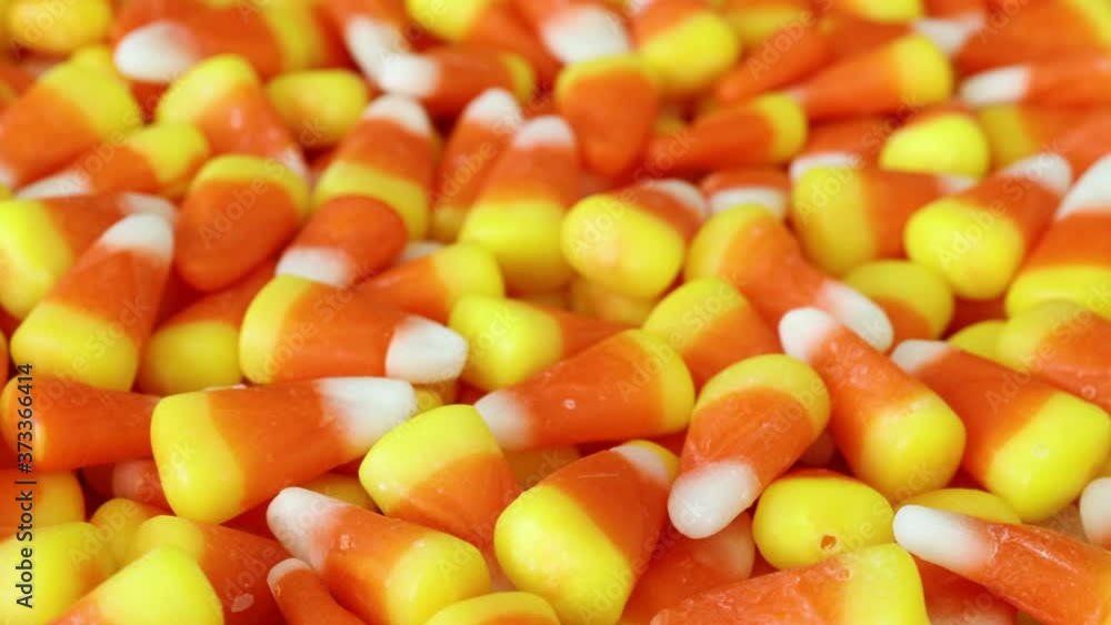 Rotating Candy Corn Background