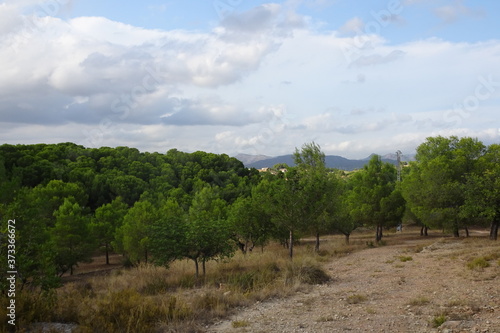 Mountain Landscape in Valencia Spain