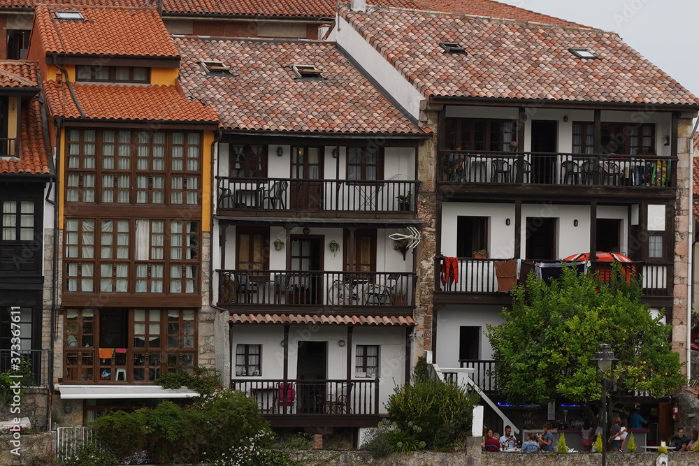 Llanes, coastal village in Asturias. Spain