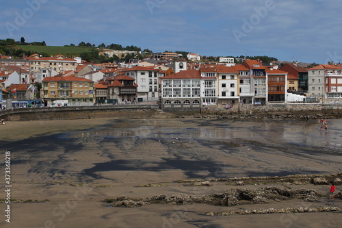 Luanco. Coastal village in Asturias,Spain. 