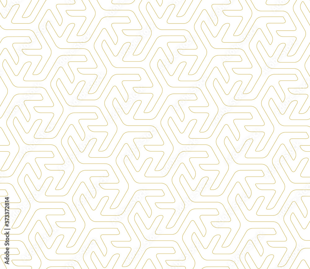 Seamless repeat abstract line cube pattern with round edges background Seamless repeat abstract line cube pattern with round edges background