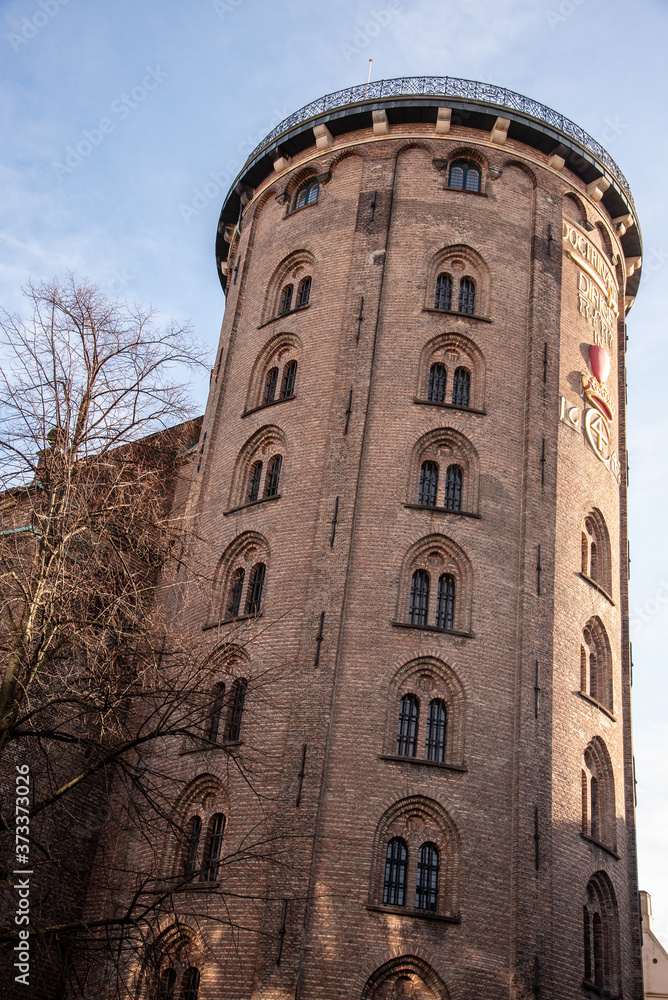 Round tower in Copenhagen (DK)