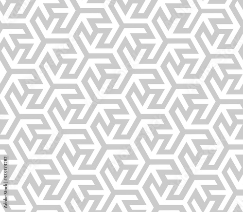 Cube line seamless repeat pattern background