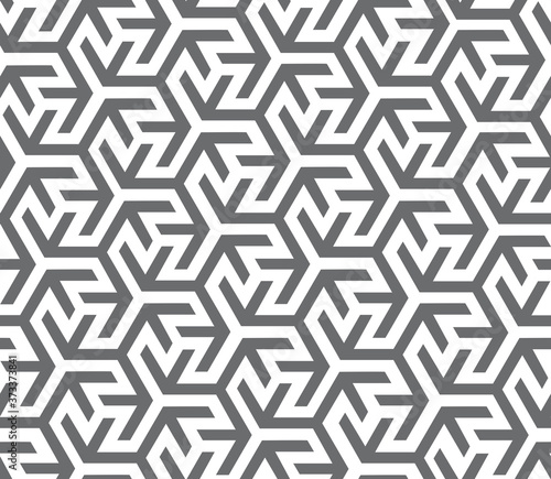 Cube line seamless repeat pattern background
