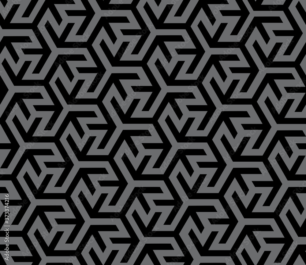 Cube line seamless repeat pattern background Cube line seamless repeat pattern background