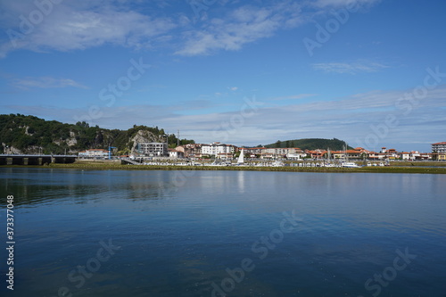 Ribadesella, beautiful coastal village in Asturias,Spain. 