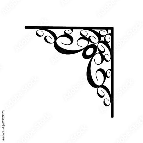 Mardi Gras wrought iron 