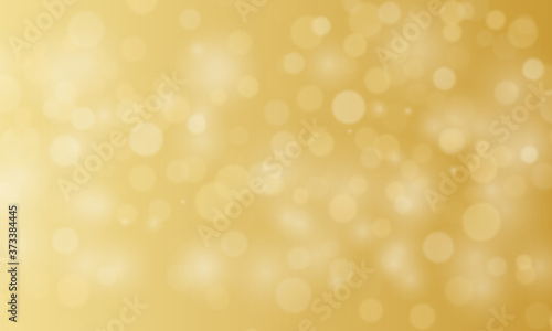 Bokeh Abstract Gold Light Background