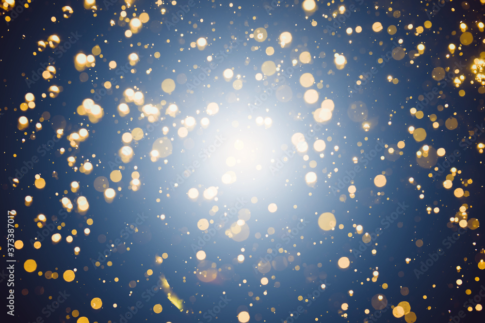 Abstract gold bokeh Abstract gold bokeh