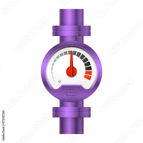gauge meter pipe
