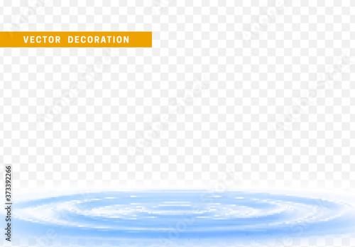 Water splash realistic 3d design. vector illustration