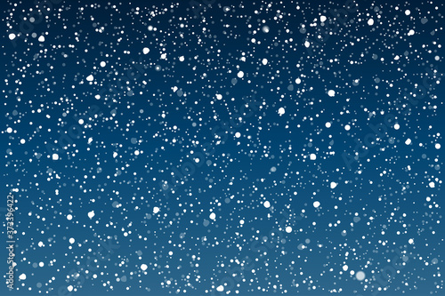 Vector banner for Christmas  New Year  snowflakes