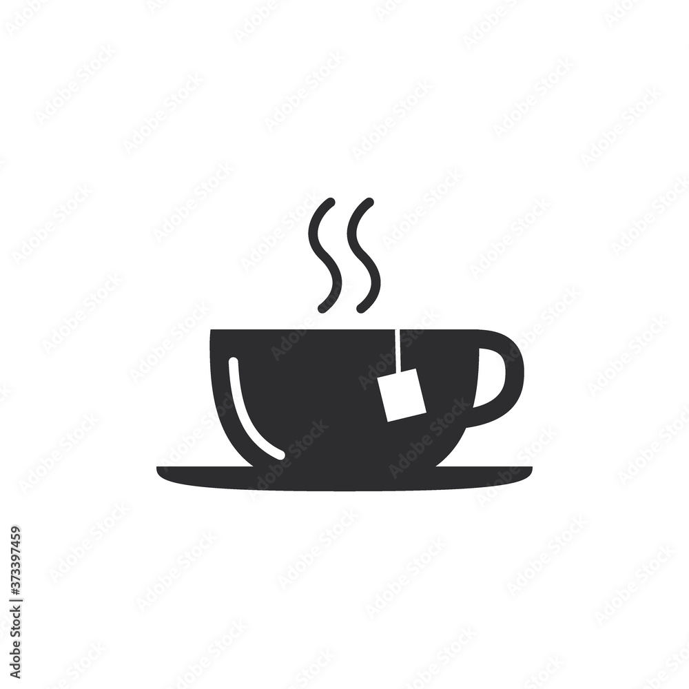 cup of tea, coffee icon vector design illuatration cup of tea, coffee icon vector design illuatration