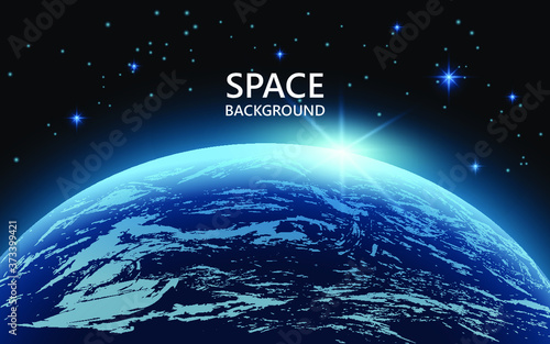 earth and space