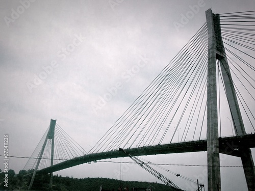 bridge over the river batam city © Alvionita