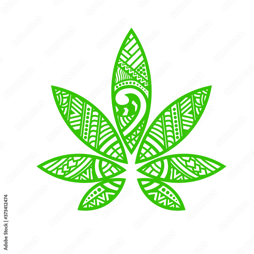 hemp mandala, nature, treatment, vector illustration hemp mandala, nature, treatment, vector illustration