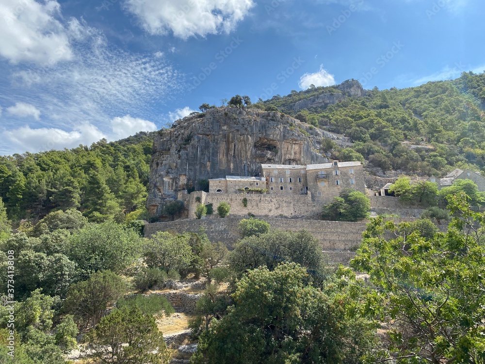 Blaca monastery on Brac island, Croatia