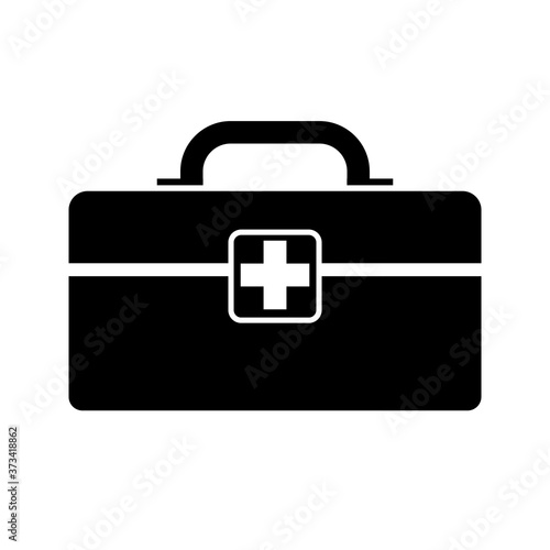 Medical box or medicine chest. Simple element illustration from medical concept icons